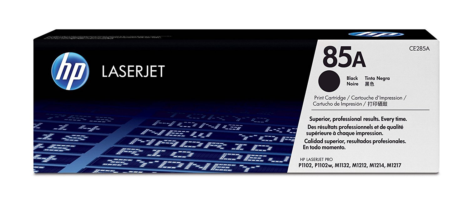 HP 85A Black Toner Cartridge – CE285A for LaserJet P1102, P1109, M1212